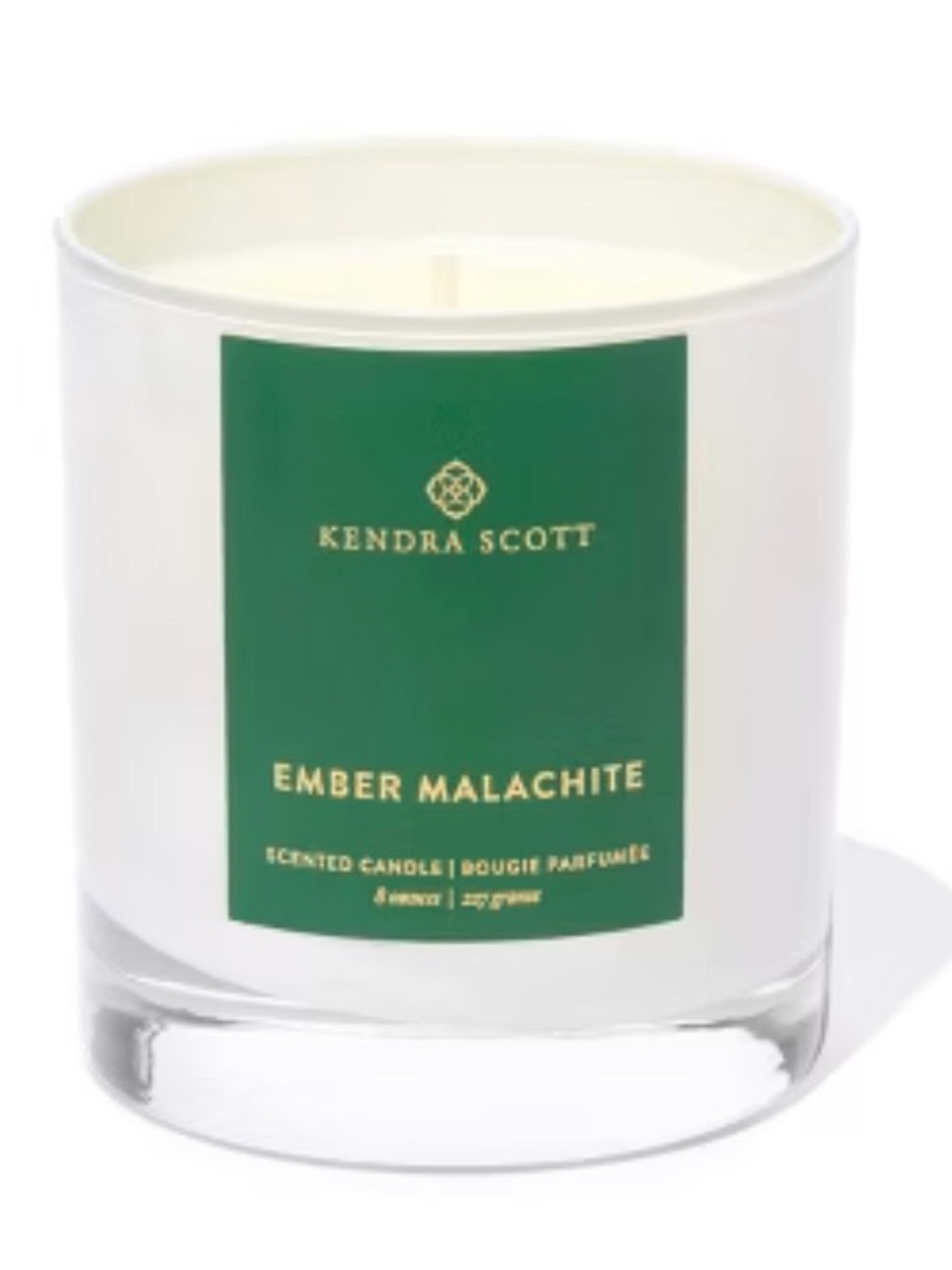 NEW Kendra Scott Home Fine Fragrance ember malachite luxury Candle